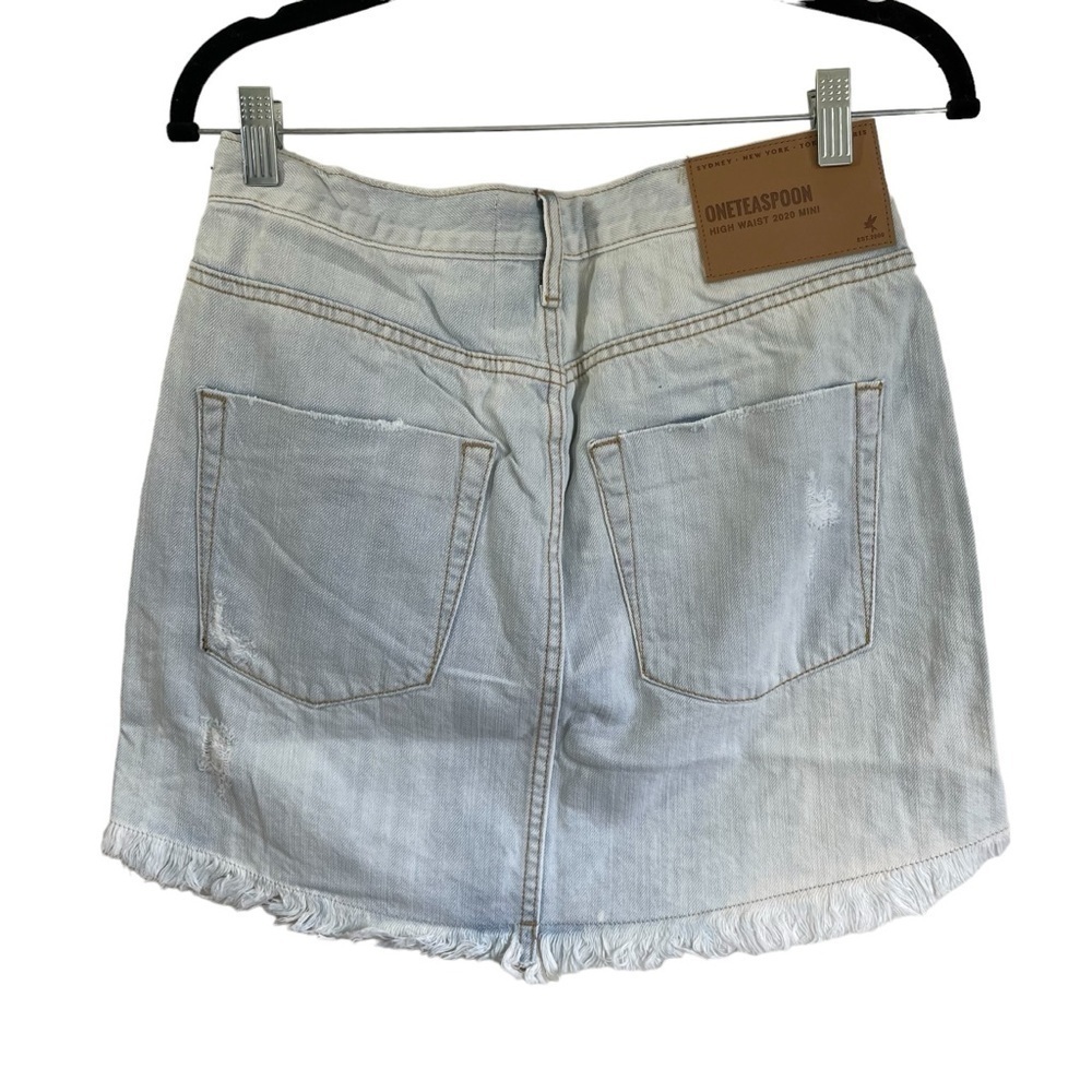 One Teaspoon 2020 Mini High Waist Skirt in Brando Style 21647 Size 28 NWT‎ - Picture 6 of 12